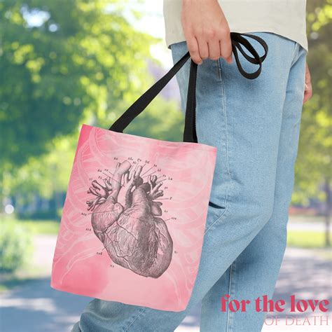 medical doctor Heart anatomy Tote Bag .